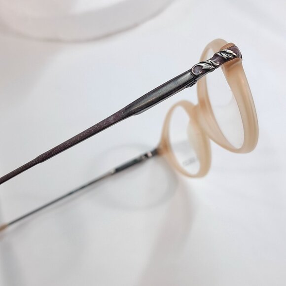 Laura Ashley eyeglasses frame Vivien blush pastel pink matte‎ women\'s glasses